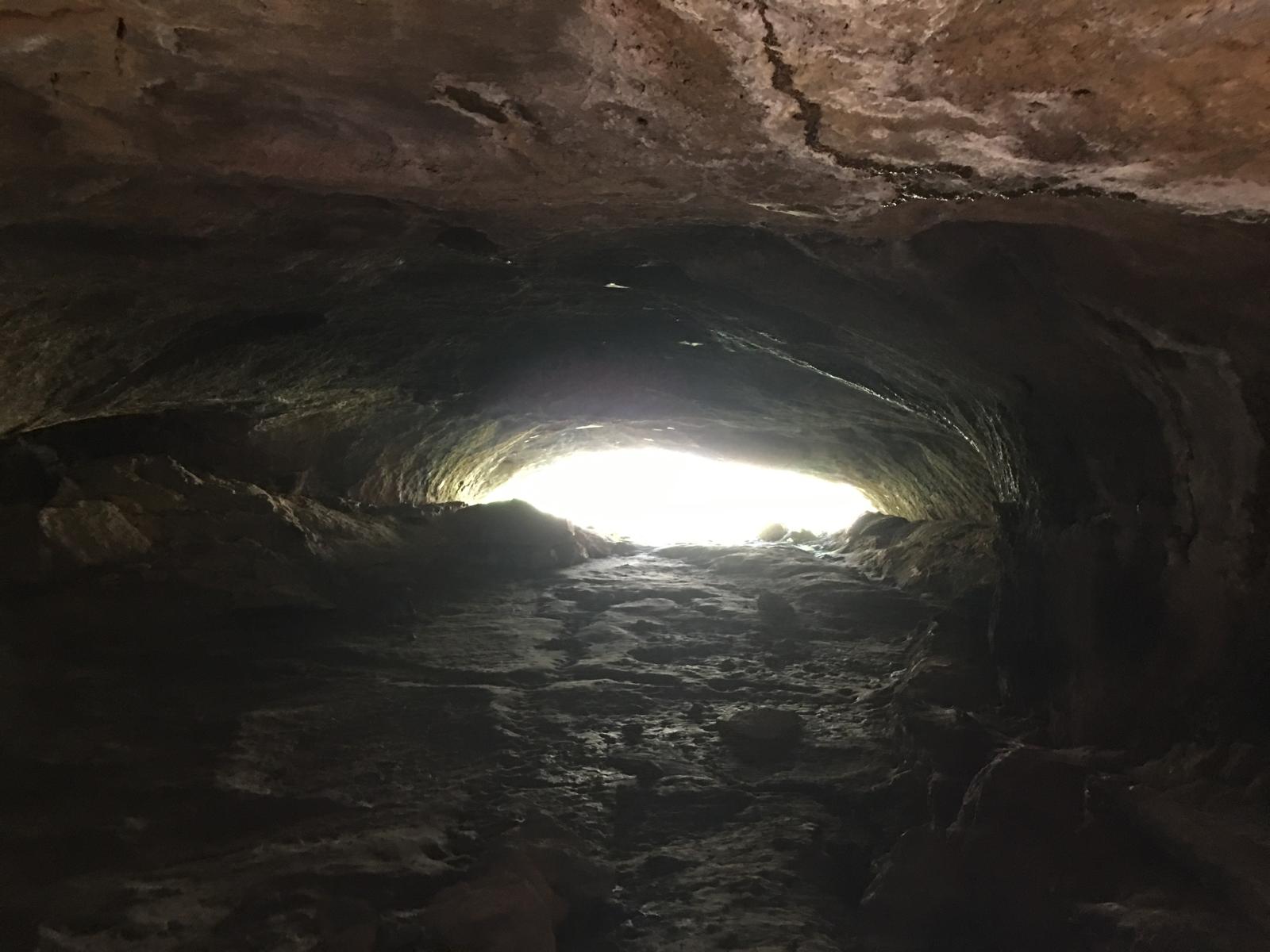 Uscita Grotta dei Cento Cavalli